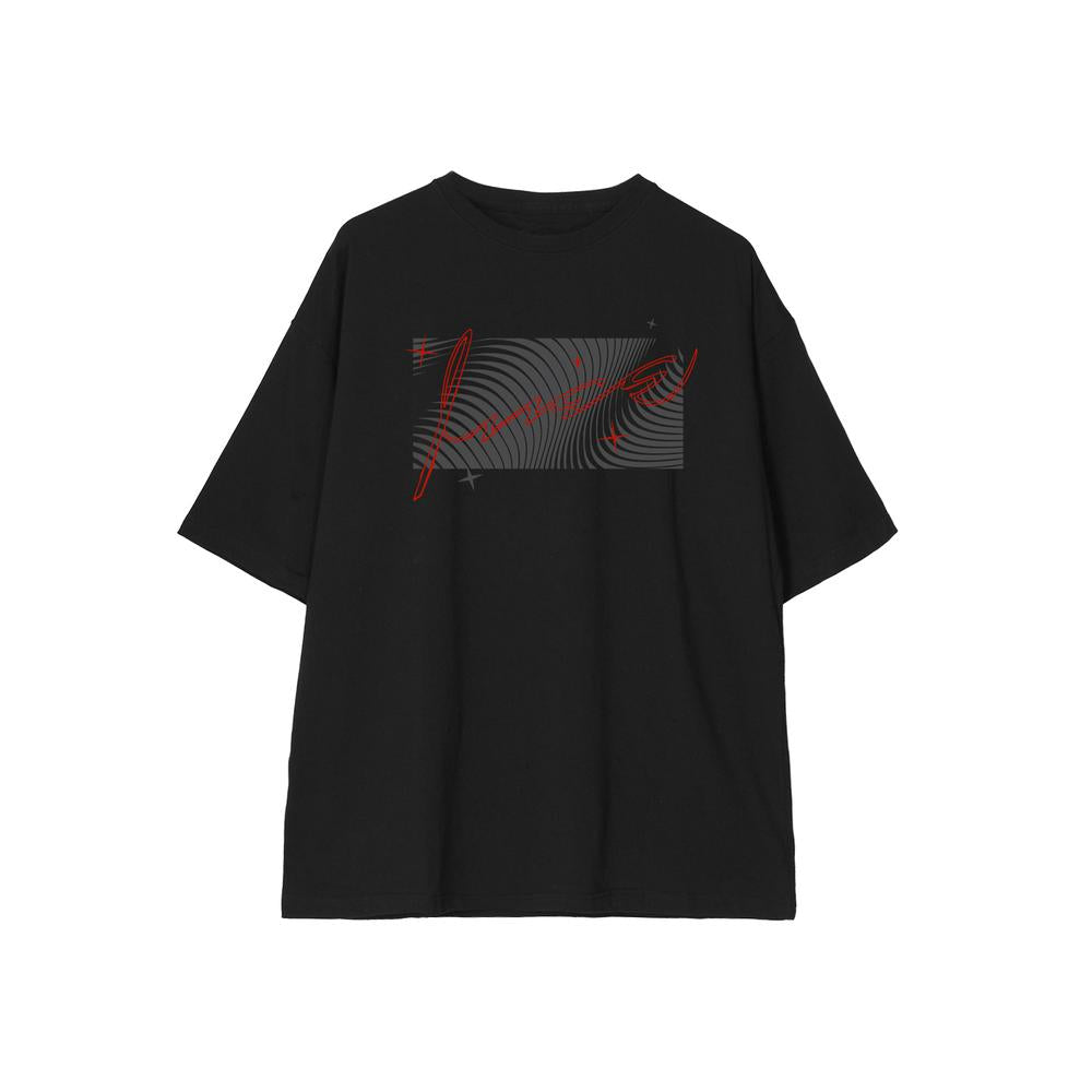 『アークナイツ』描き起こし ショッピングver. イネス 着用BIGシルエットTシャツユニセックス【202503再販】
