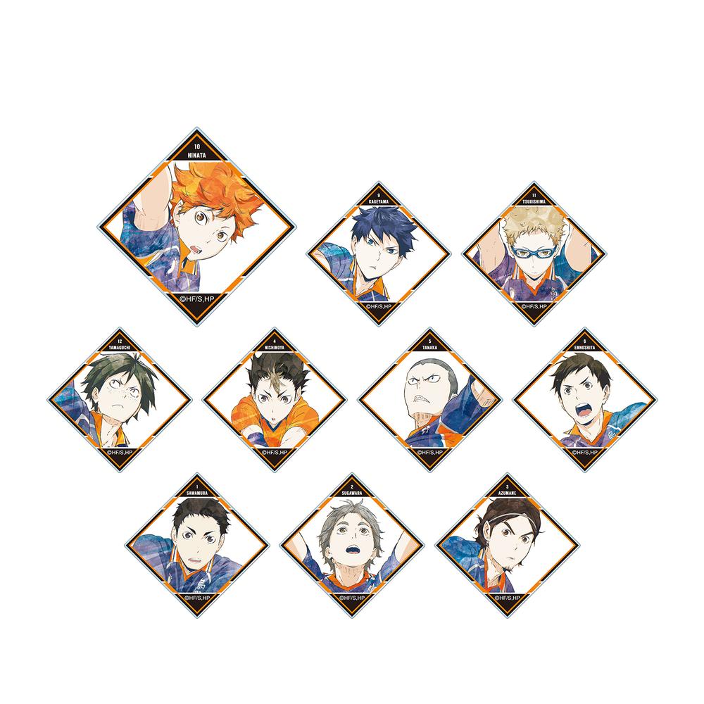 『ハイキュー!!』トレーディング Ani-Art 第3弾 アクリルステッカー(単位/BOX)【202506再販】