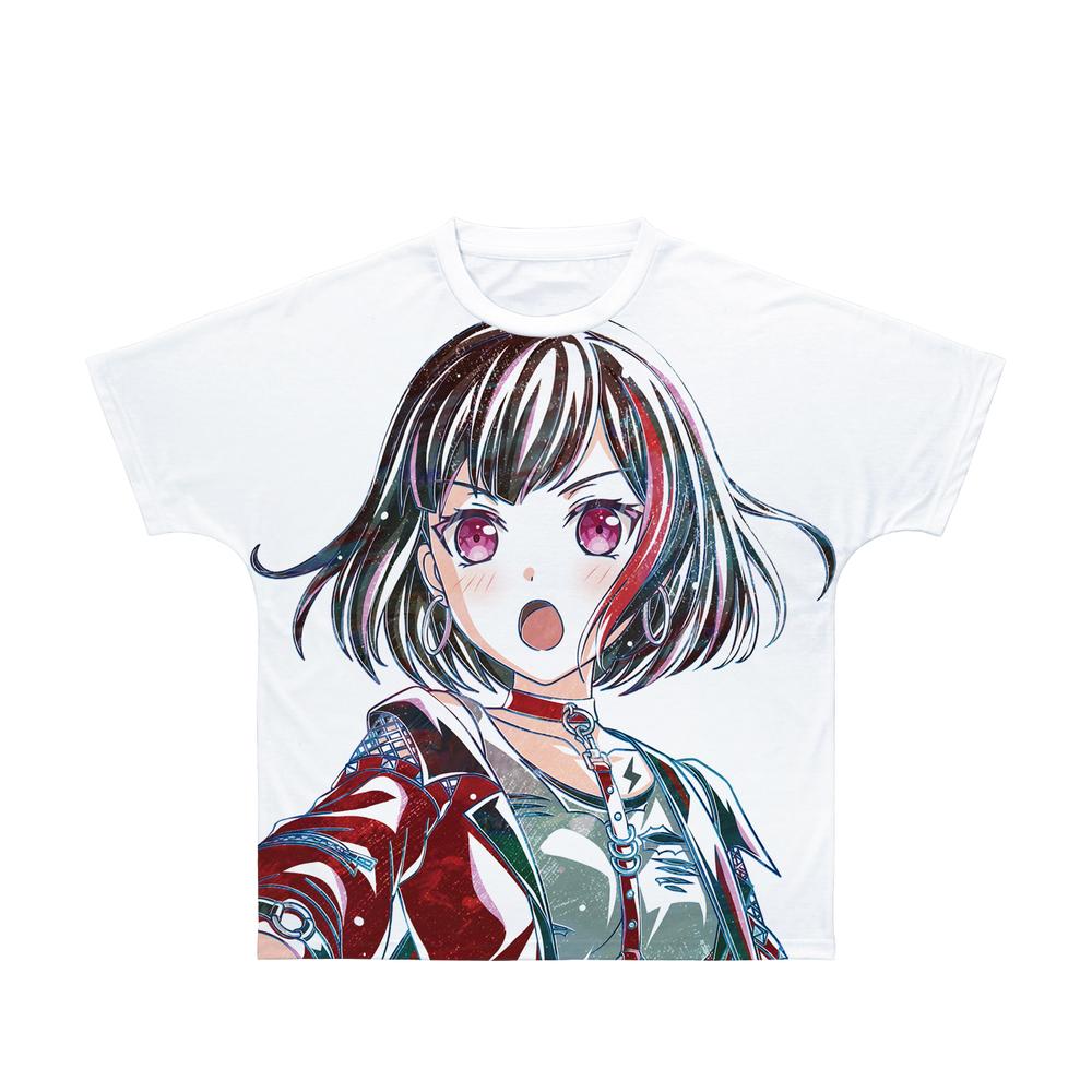 『BanG Dream! ガールズバンドパーティ!』美竹 蘭 Ani-Art 第5弾 フルグラフィックTシャツユニセックス【202407再販】