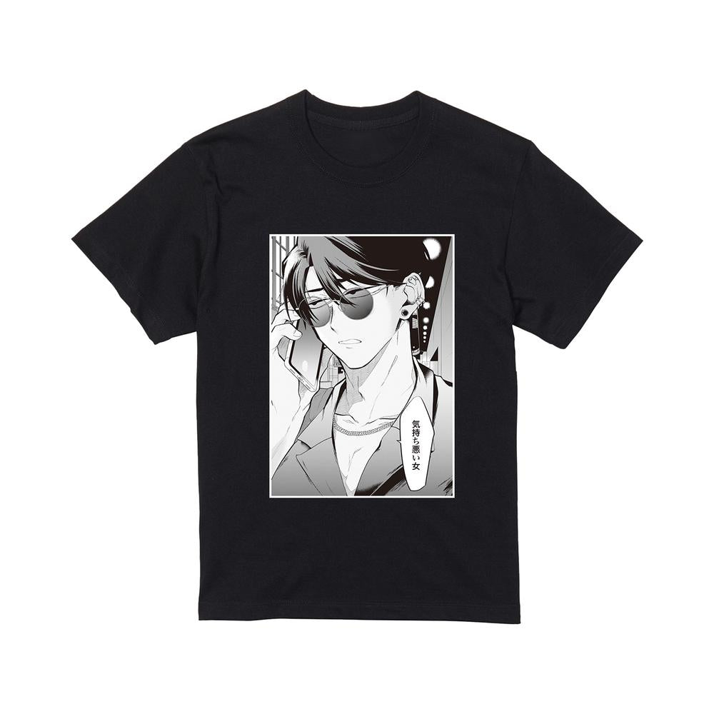 『ガチ恋粘着獣 ~ネット配信者の彼女になりたくて~』ギンガ 「気持ち悪い女」 Tシャツメンズ【202503再販】