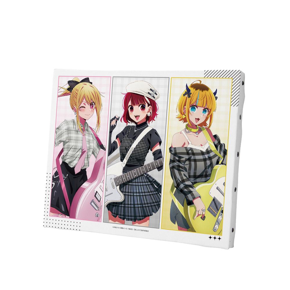 『【推しの子】』描き下ろし ルビー&有馬かな&MEMちょ ロックバンドver. キャンバスボード【202509再販】