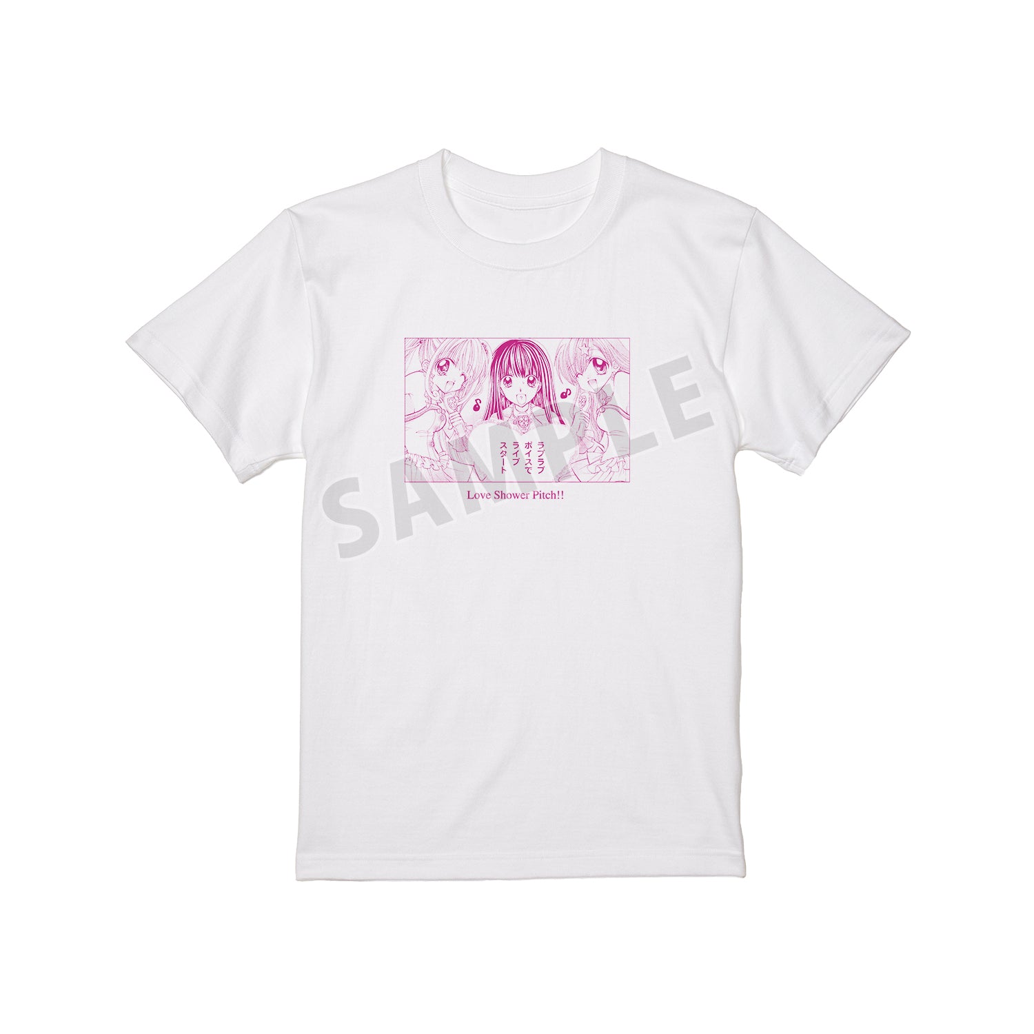 ぴちぴちピッチ』七海 るちあ&宝生 波音&洞院 リナ 原作コマ Tシャツ