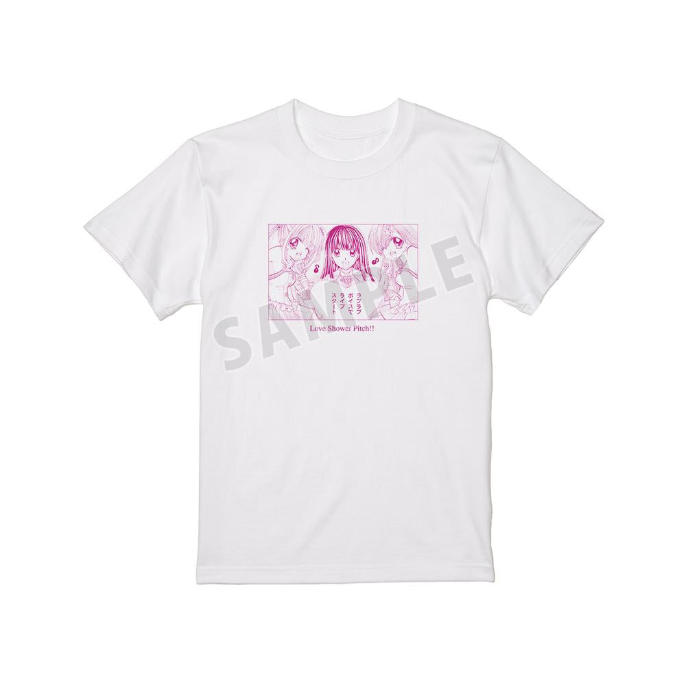 『ぴちぴちピッチ』七海 るちあ&宝生 波音&洞院 リナ 原作コマ Tシャツレディース【202512再販】