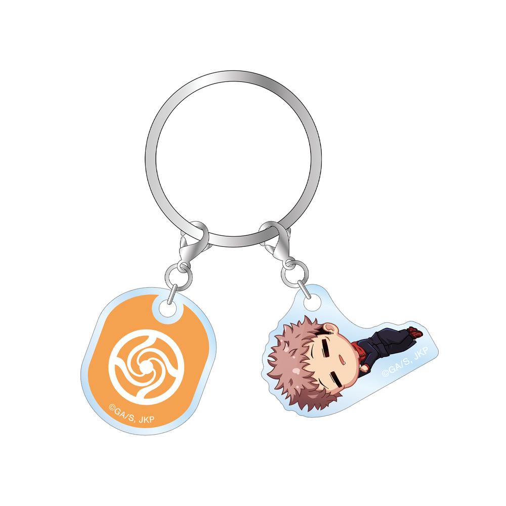 『呪術廻戦』虎杖悠仁 ちびころ 2連アクリルキーホルダー【202510再販】