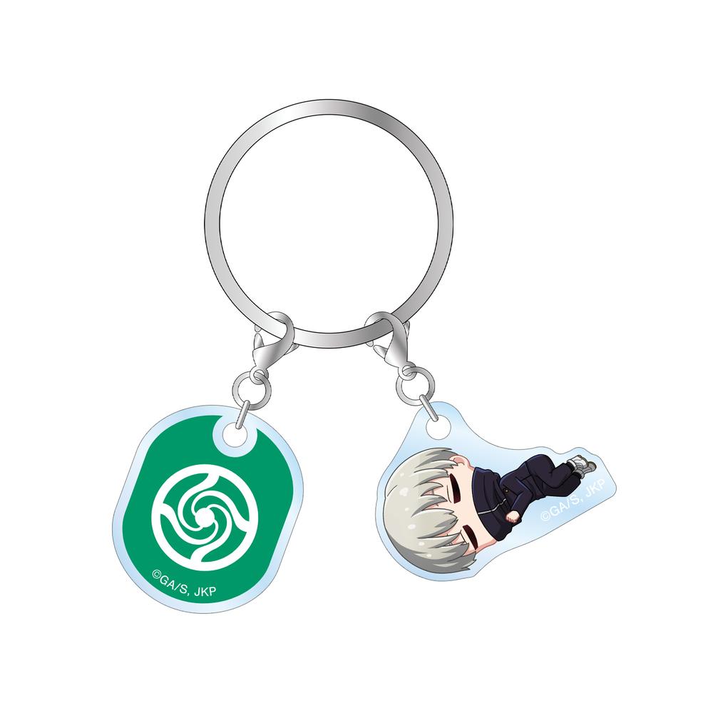 『呪術廻戦』狗巻 棘 ちびころ 2連アクリルキーホルダー【202510再販】