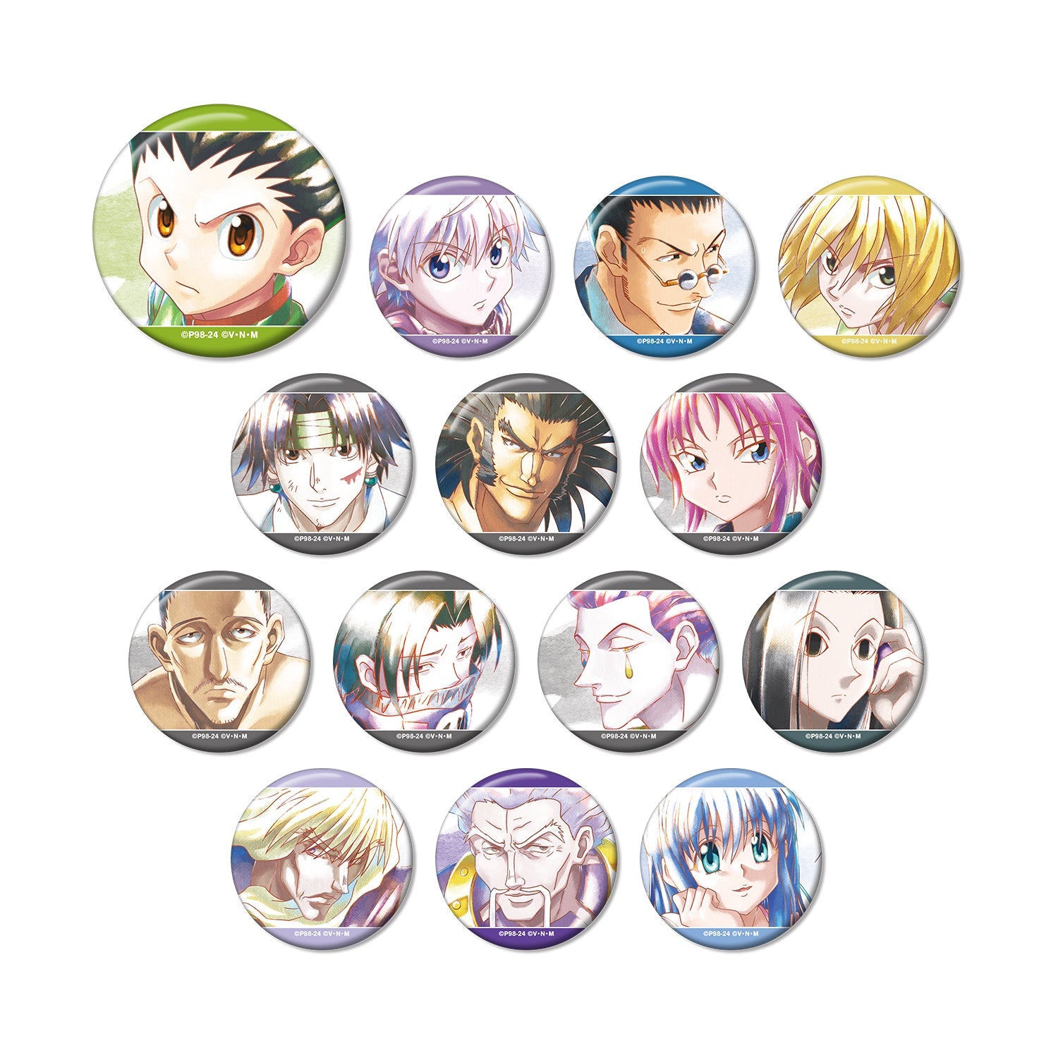 HUNTER×HUNTER』トレーディング Ani-Art aqua label 缶バッジ(単位/BOX 