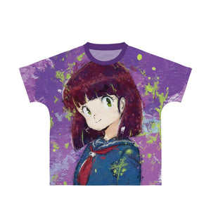 『うる星やつら』三宅しのぶ grunge CANVAS フルグラフィックTシャツユニセックス