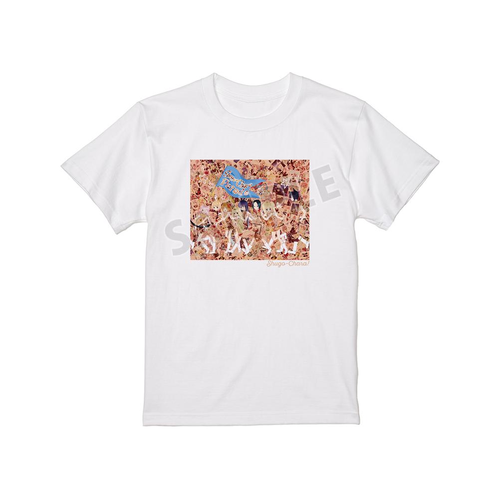 『しゅごキャラ!』集合 カラーイラストTシャツレディース【202507再販】