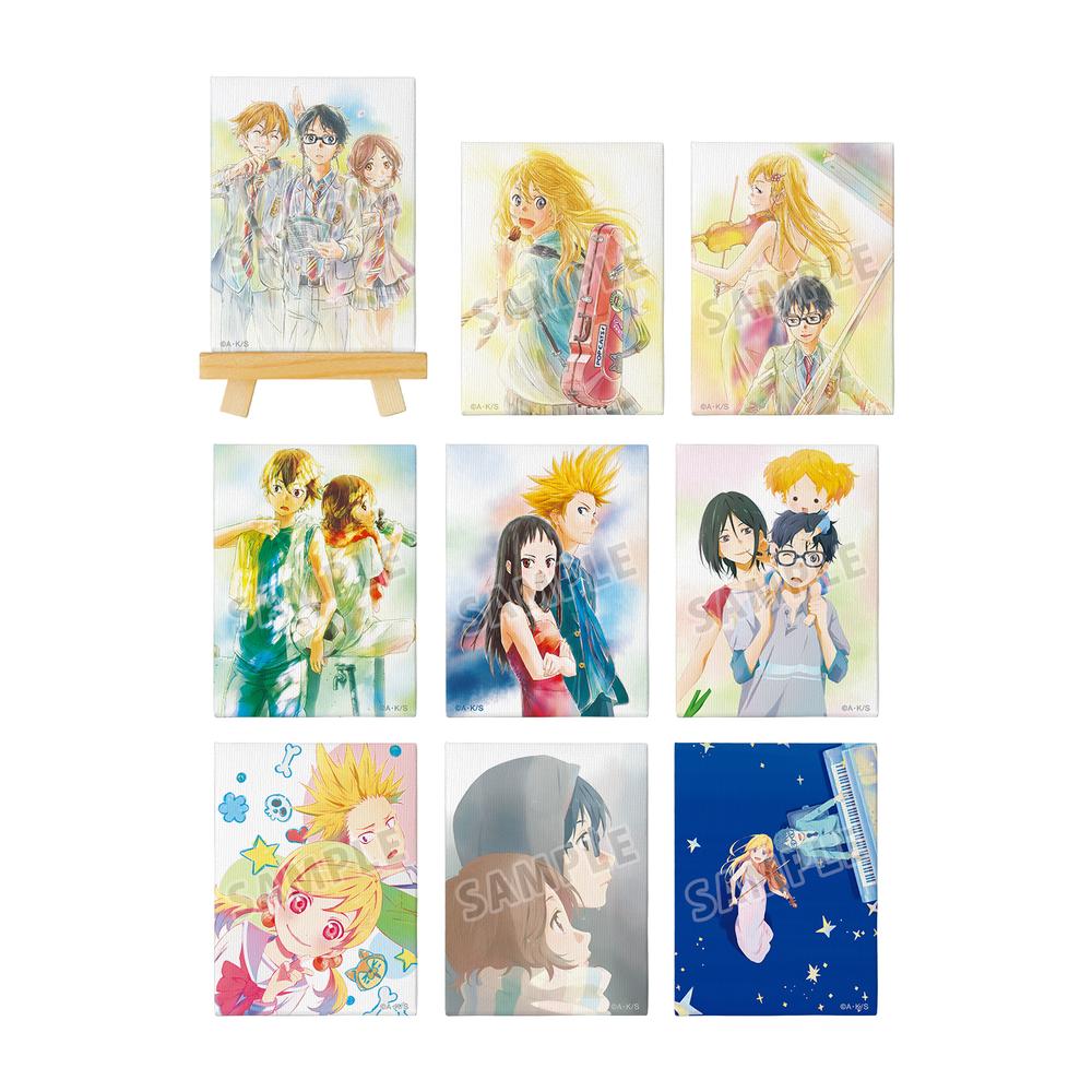 『四月は君の嘘』トレーディングミニキャンバスボード(単位/BOX)【202511再販】