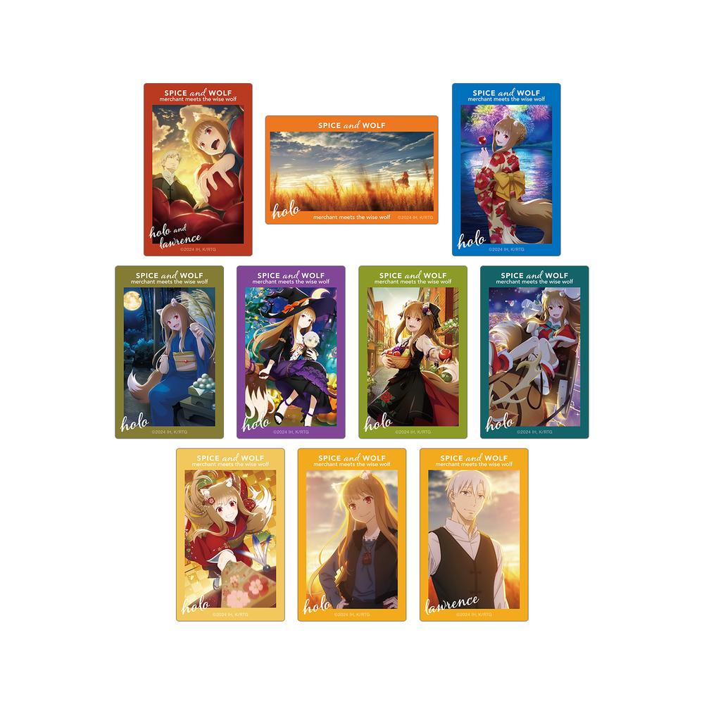 『狼と香辛料 MERCHANT MEETS THE WISE WOLF』トレーディングカードステッカー(単位/BOX)【202507再販】
