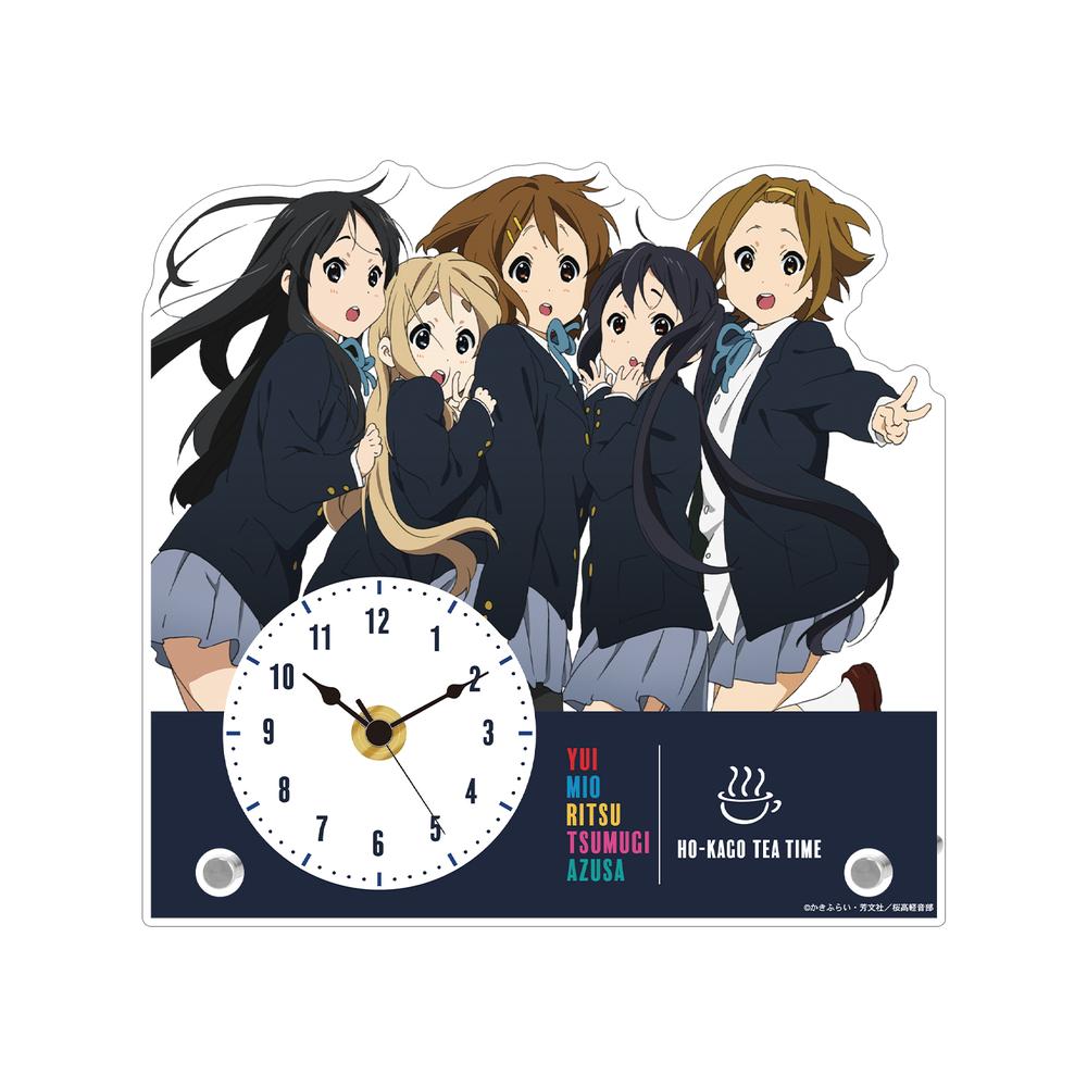 『けいおん!』集合 アクリルスタンド時計 ver.A【202509再販】