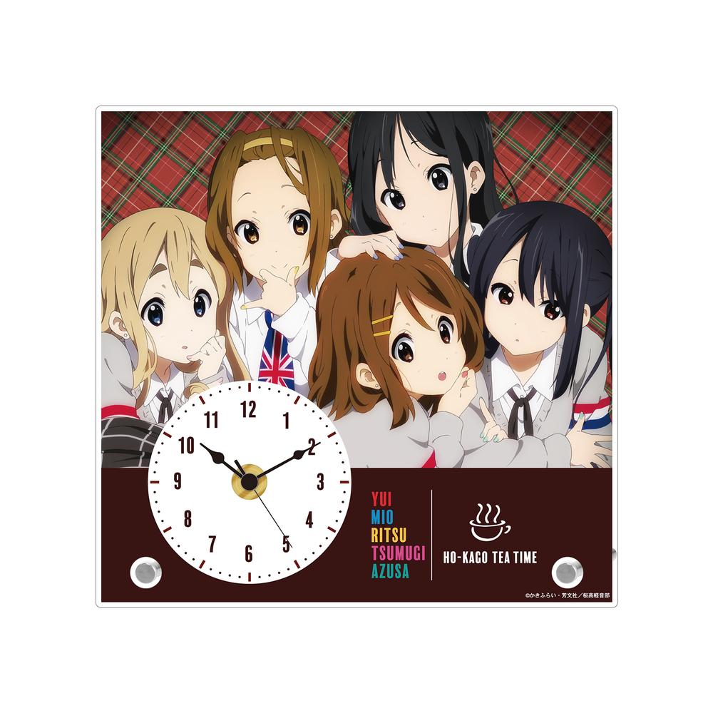 『けいおん!』集合 アクリルスタンド時計 ver.B【202509再販】