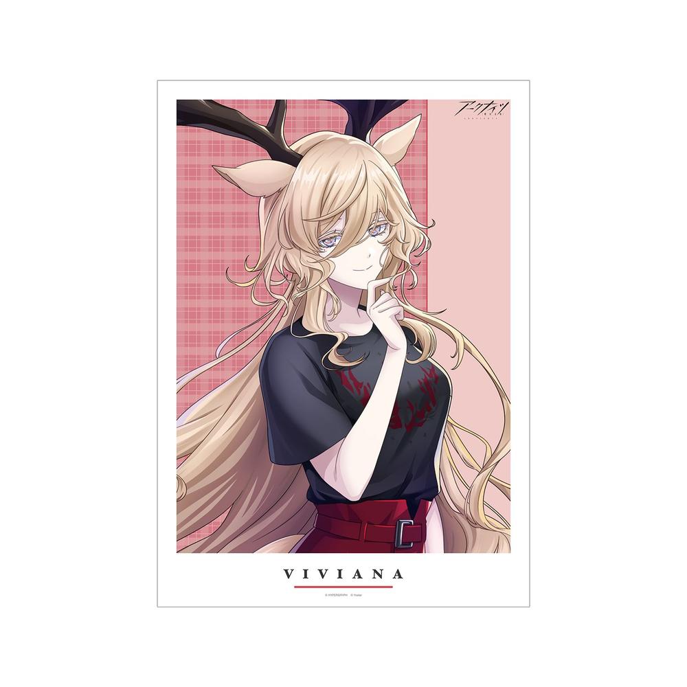 アークナイツ』描き起こしイラスト ヴィヴィアナ ショッピングver. A3