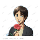 『進撃の巨人』描き下ろし エレン Flower Shop ver. 特大ダイカットアクリルパネル【202411再販】