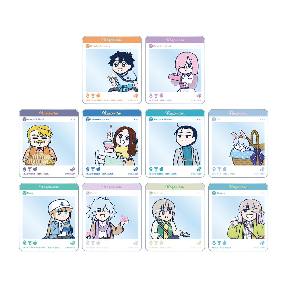 『Fate/Grand Order 藤丸立香はわからない』槌田先生 描き下ろし お花見ver. トレーディングアクリルカード(単位/BOX)【202508再販】