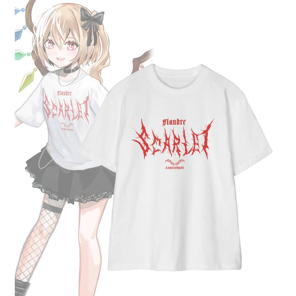 『東方Project』松本能人イラスト 現代風ファッションver. フランドール・スカーレット 着用Tシャツメンズ