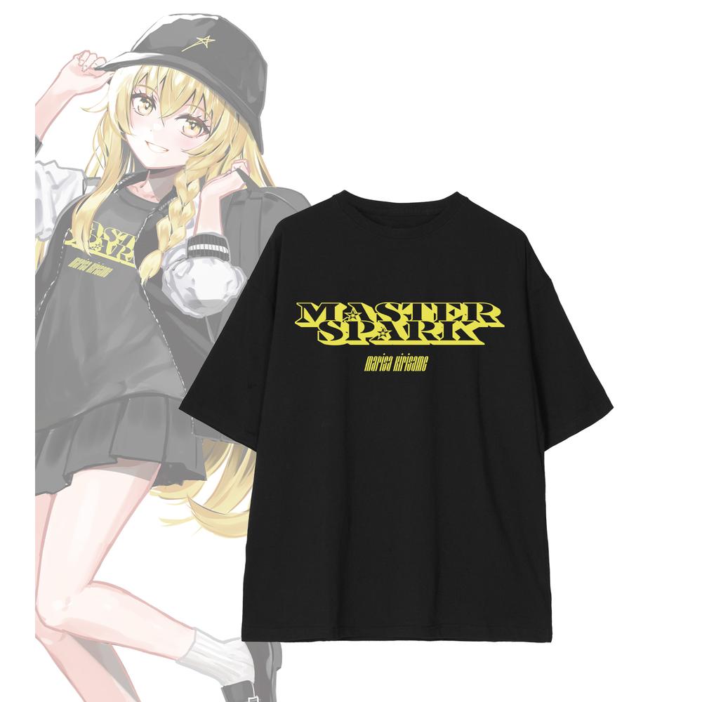 『東方Project』松本能人イラスト 現代風ファッションver. 霧雨魔理沙 着用BIGシルエットTシャツユニセックス