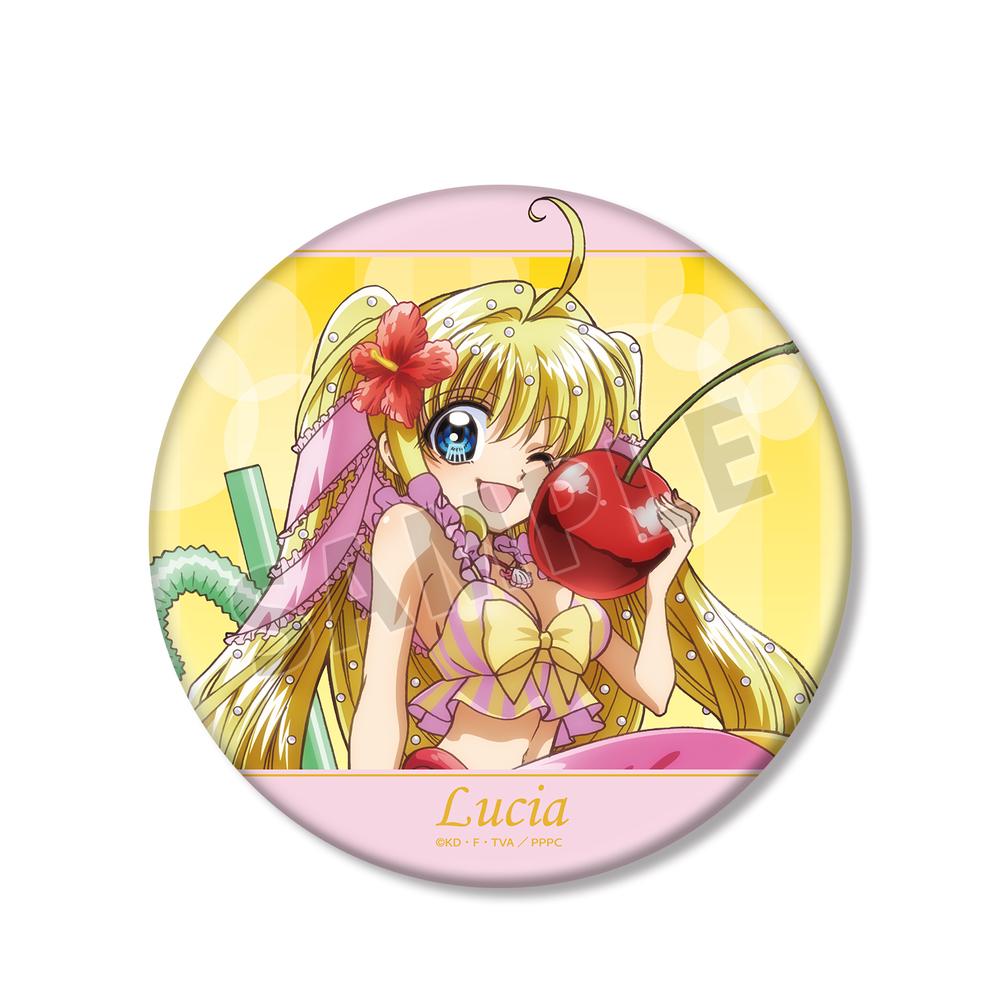 『ぴちぴちピッチ』描き下ろし るちあ カクテルグラスver. BIG缶バッジ【202511再販】