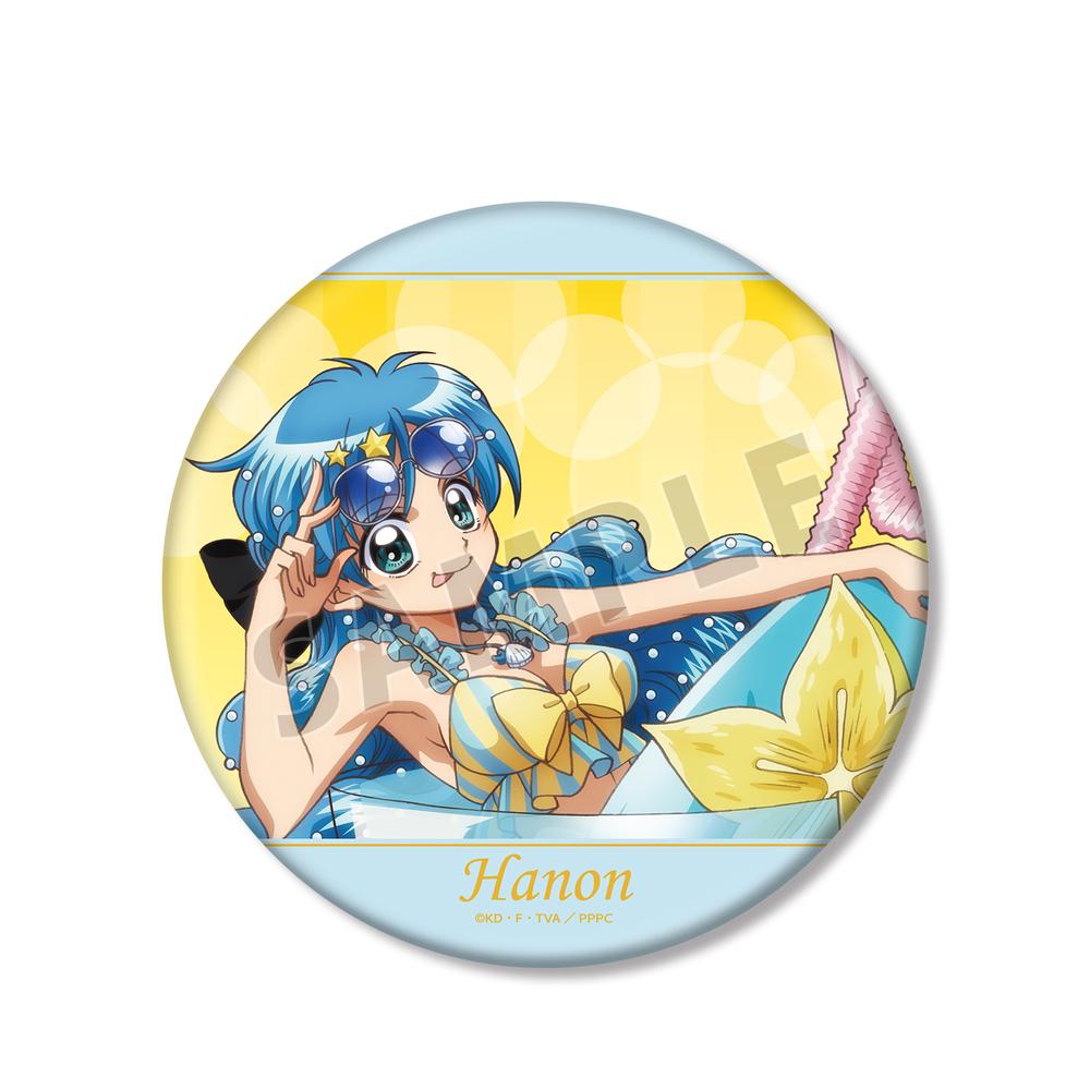 『ぴちぴちピッチ』描き下ろし 波音 カクテルグラスver. BIG缶バッジ【202511再販】