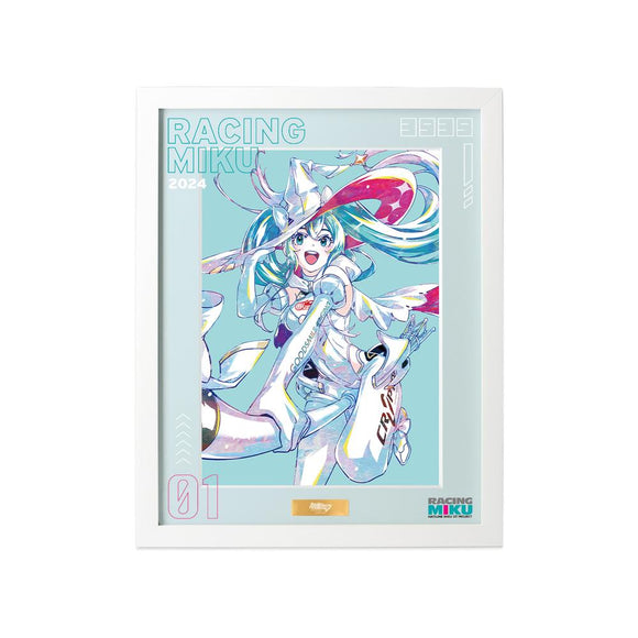 『初音ミク GTプロジェクト』レーシングミク 2024Ver. Ani-Art キャラファイングラフオーバーレイ