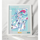 『初音ミク GTプロジェクト』レーシングミク 2024Ver. Ani-Art キャラファイングラフオーバーレイ