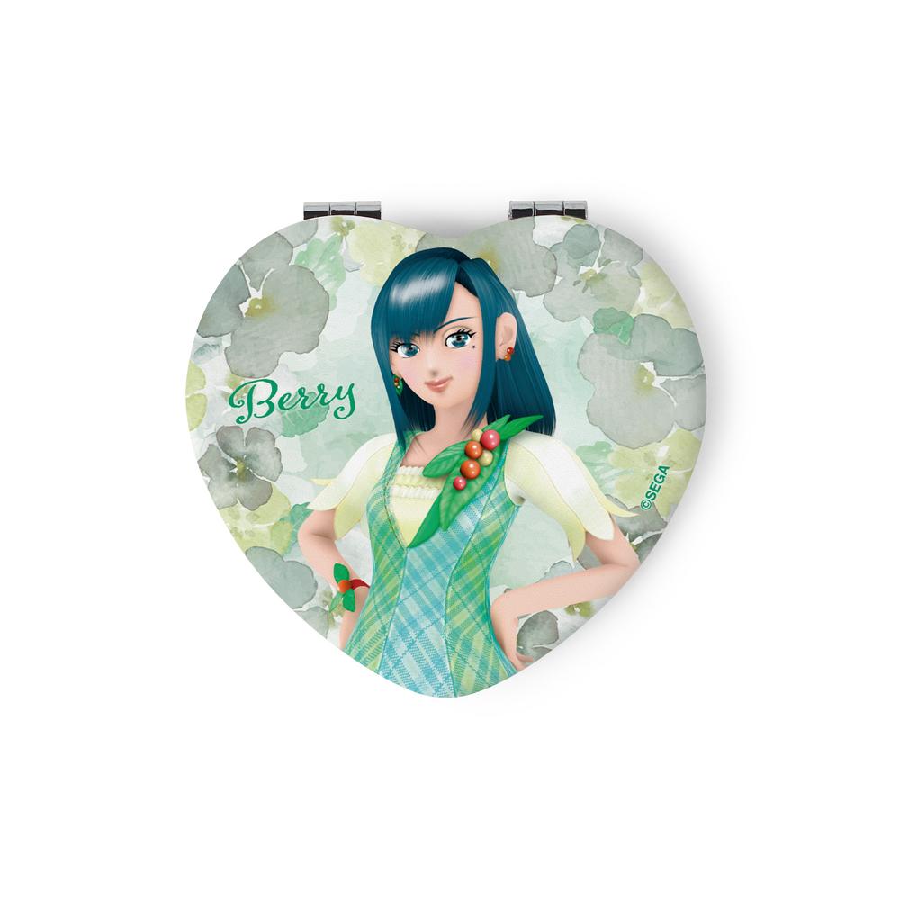 『オシャレ魔女 ラブ and ベリー』ベリー ハート型折りたたみミラー(事後販売商品)