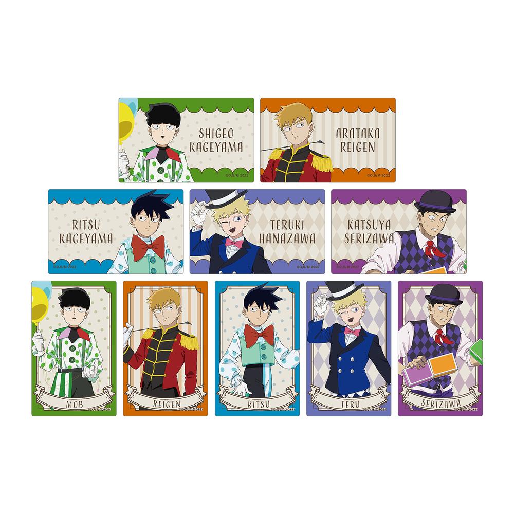 モブサイコ100 Ⅲ トレーディングショートステッカー vol.1【PACK】