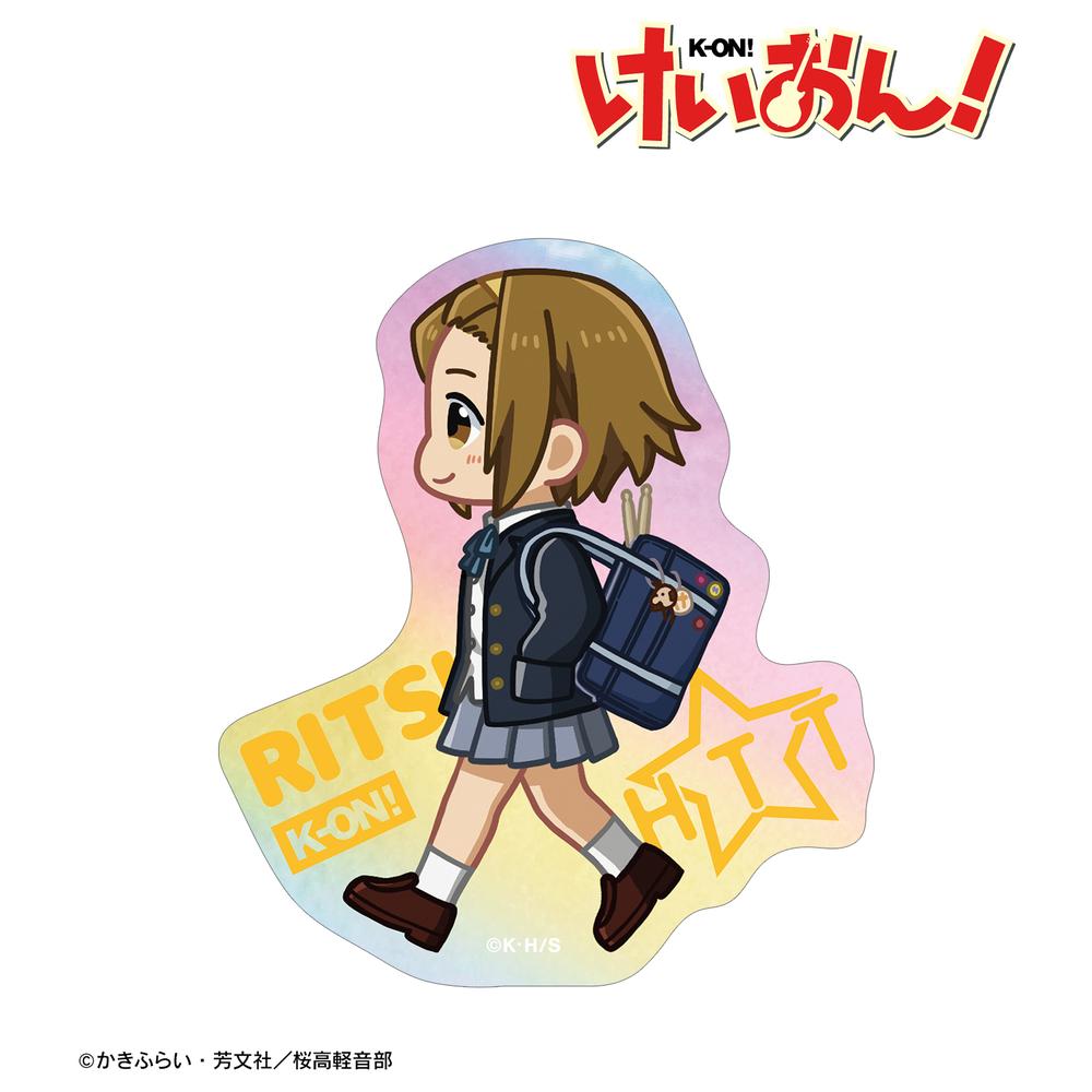 『けいおん!』田井中 律 ちびとこ 制服ver. オーロラステッカー – Anime Store JP