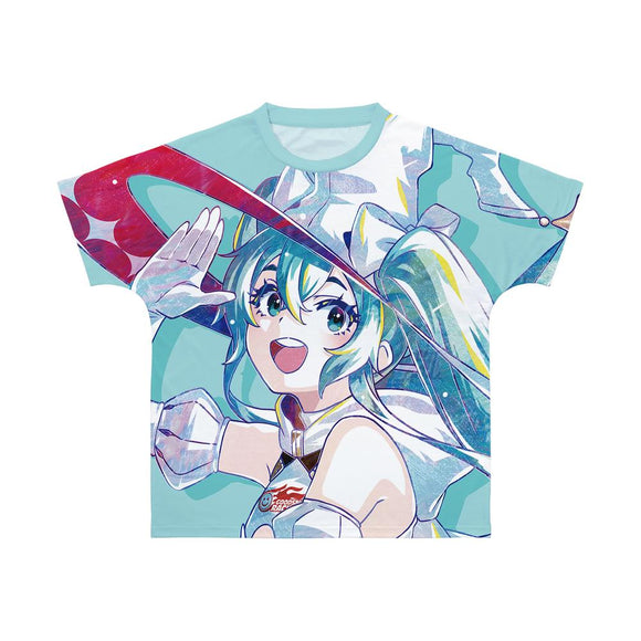 『初音ミク GTプロジェクト』レーシングミク 2024Ver. Ani-Art フルグラフィックTシャツ ver.Bユニセックス