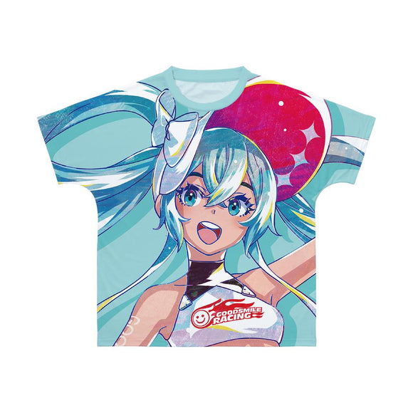 『初音ミク GTプロジェクト』レーシングミク 2024 Summer Holiday Ver. Ani-Art フルグラフィックTシャツユニセックス