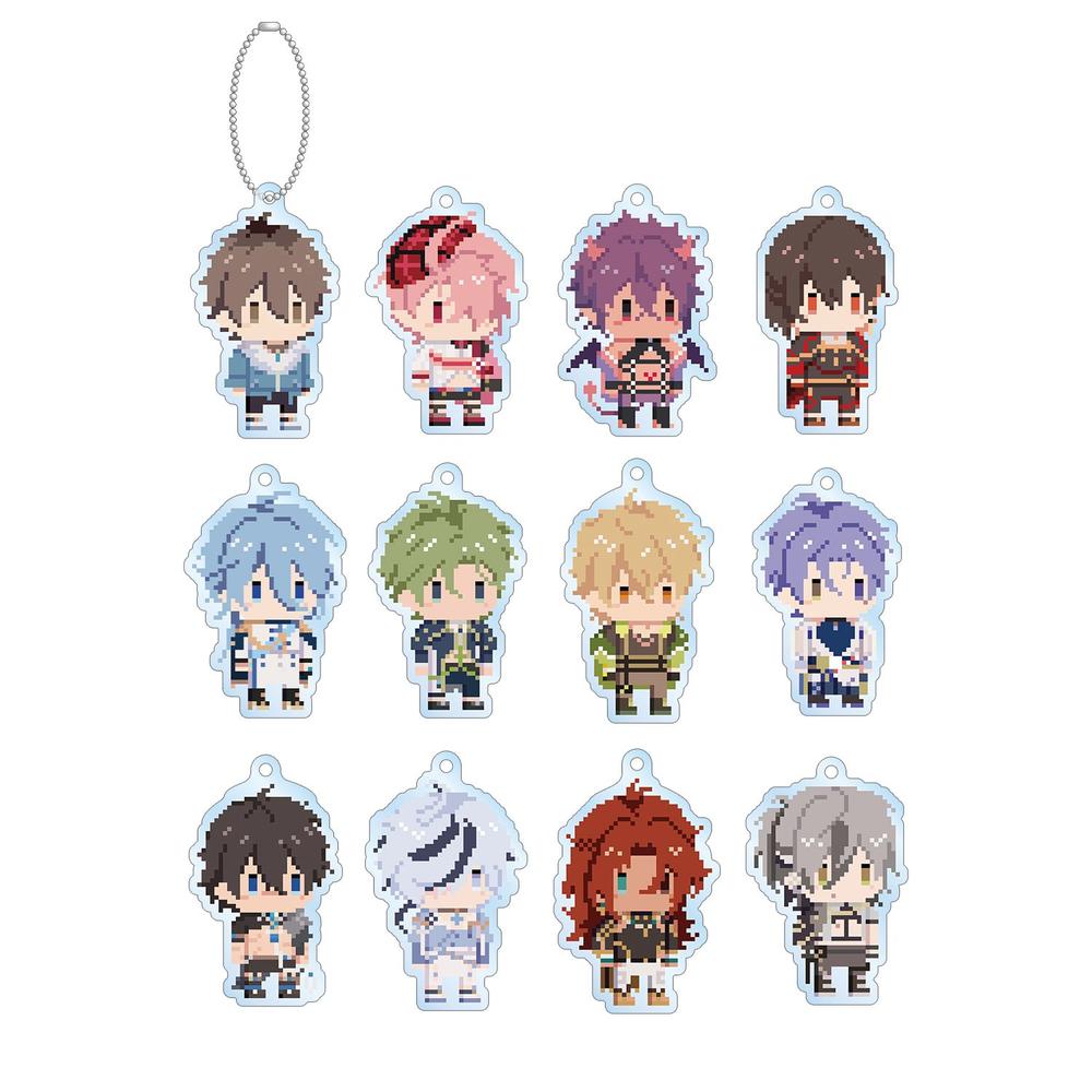 『NU: カーニバル』トレーディングドット絵アクリルキーホルダー(単位/BOX)【202603再販】