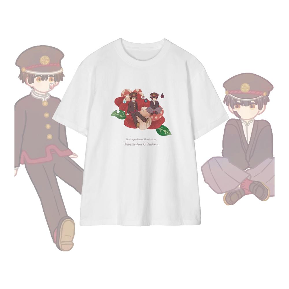 『ショート放課後少年花子くん』花子くん&つかさ Botania Tシャツメンズ【202512再販】