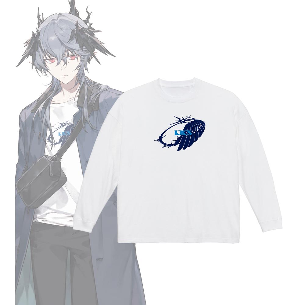 『アークナイツ』ロゴス ショッピングver. 着用BIGシルエットロングTシャツユニセックス