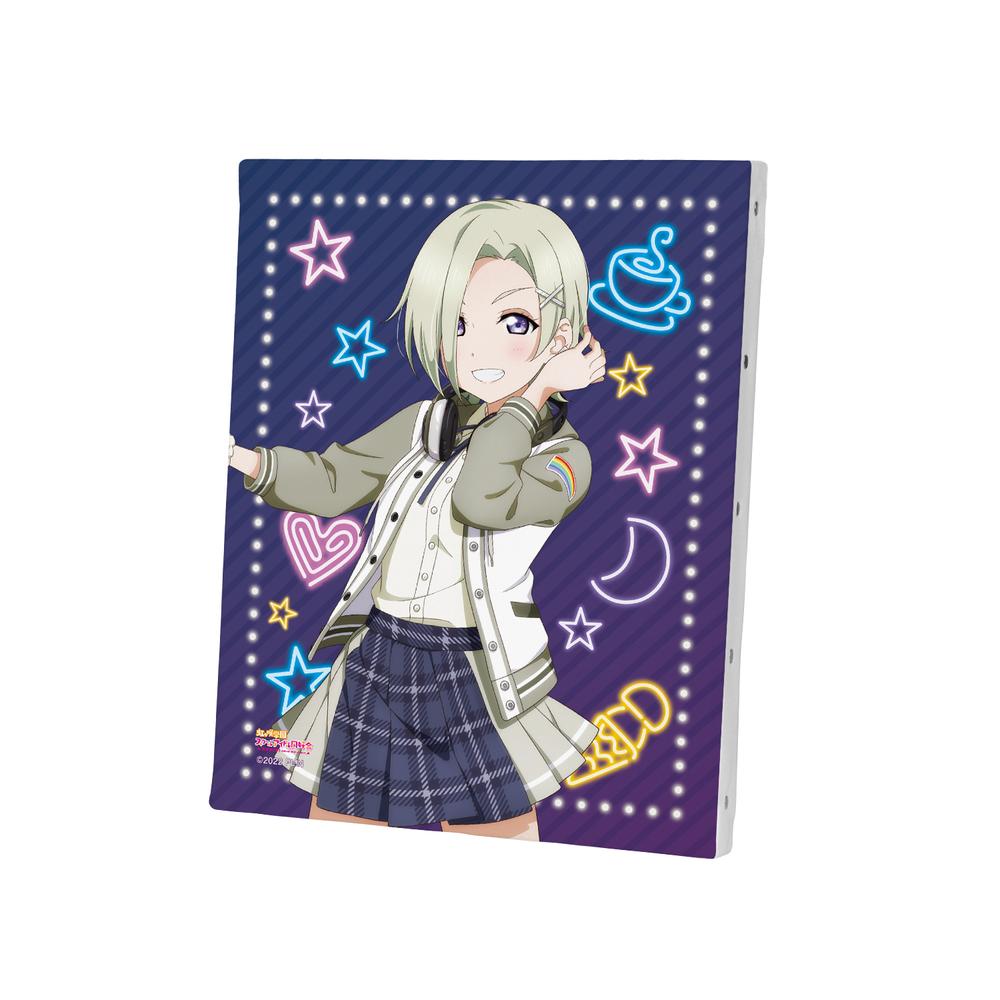 『ラブライブ!虹ヶ咲学園スクールアイドル同好会』描き下ろし ミア・テイラー ミラクル STAY TUNE! キャンバスボード
