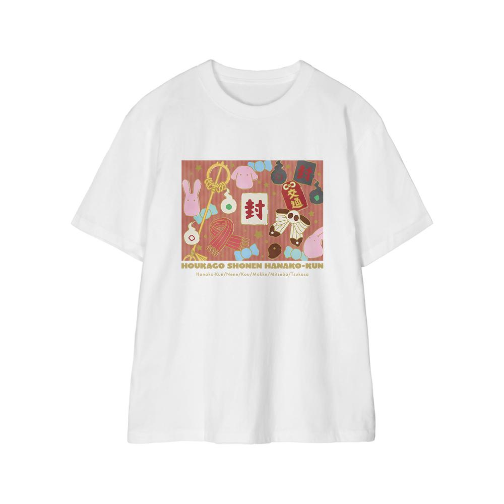 『ショート放課後少年花子くん』集合モチーフ Tシャツメンズ【202512再販】