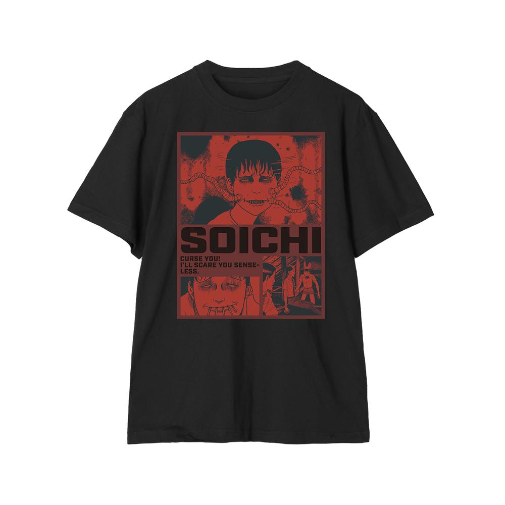 『伊藤潤二マニアック』双一 コマTシャツメンズ【202508再販】