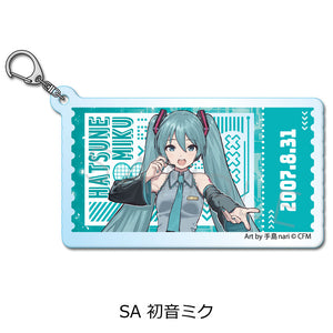 『初音ミク&ピアプロキャラクターズ』アクリルキーホルダー SA 初音ミク