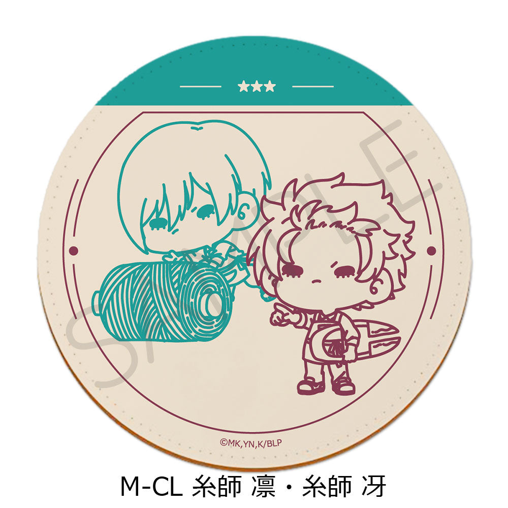 ブルーロック』第6弾 レザーコースター M-CL 糸師凛・糸師冴 – Anime