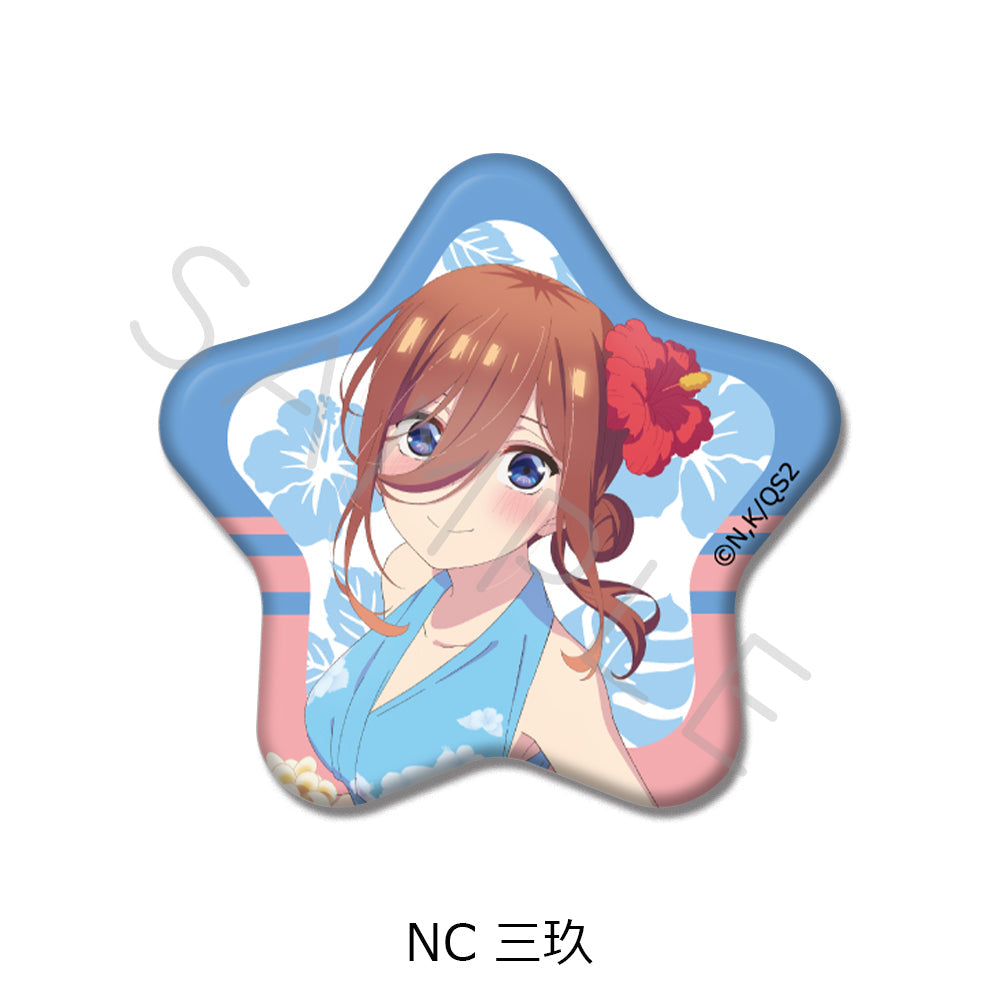 三玖 五等分の花嫁 缶バッジ アクリルキーホルダー アクリルスタンド 五等分の花嫁 中野三玖 グッズ30点まとめ売りセット くじ 缶