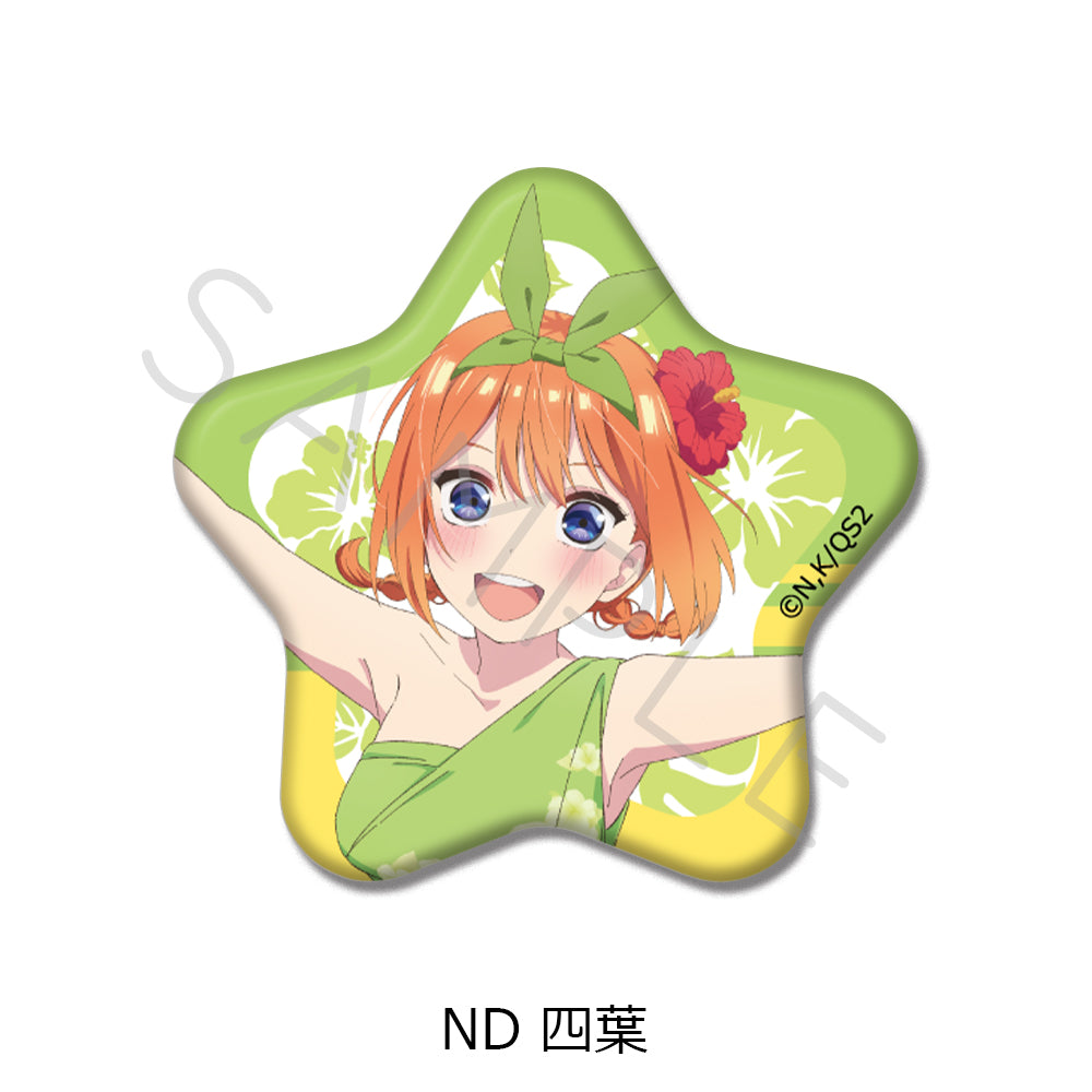 五等分の花嫁*』アクリルキーホルダー&缶バッジセット03/三玖