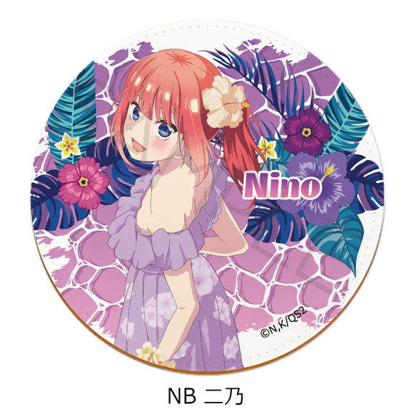 『五等分の花嫁*』レザーコースター NB 二乃