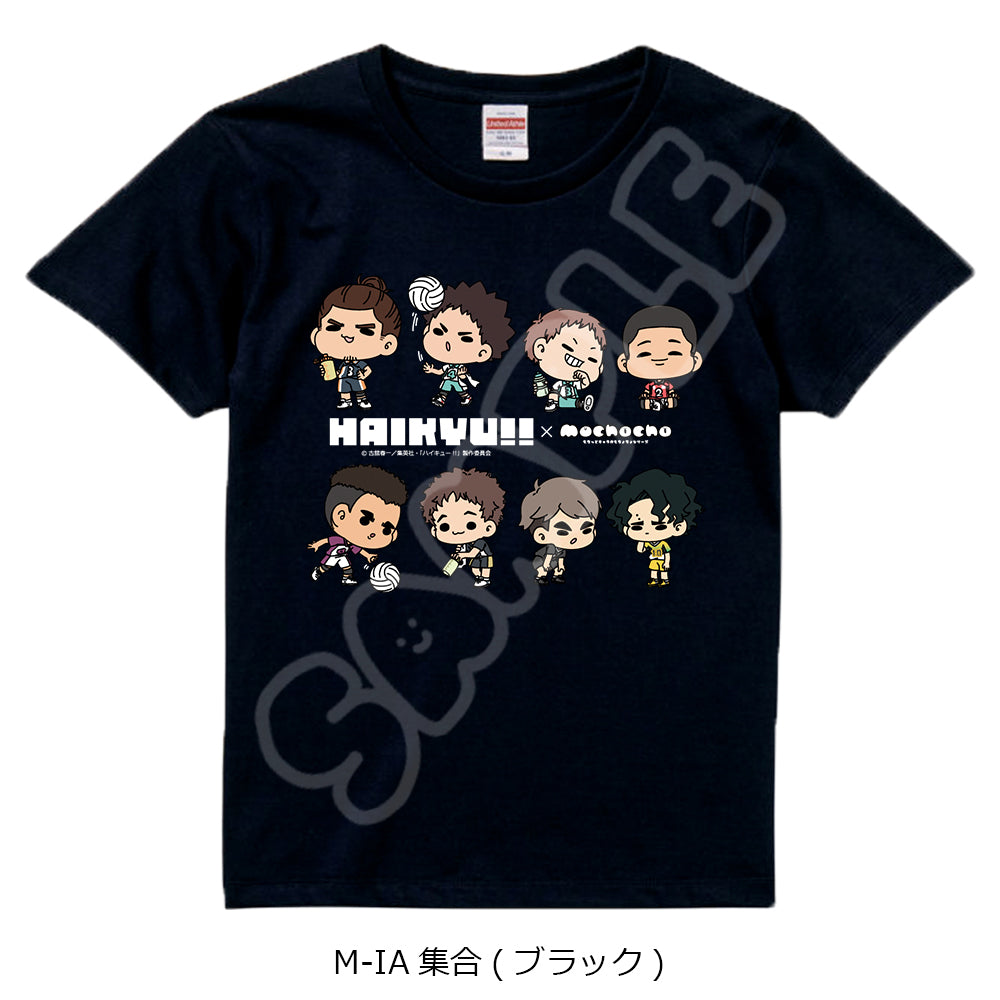Mrsderi] 音駒 tシャツ ハイキュー 繋げ 印象Tシャツ 綿 こづめ けんま 