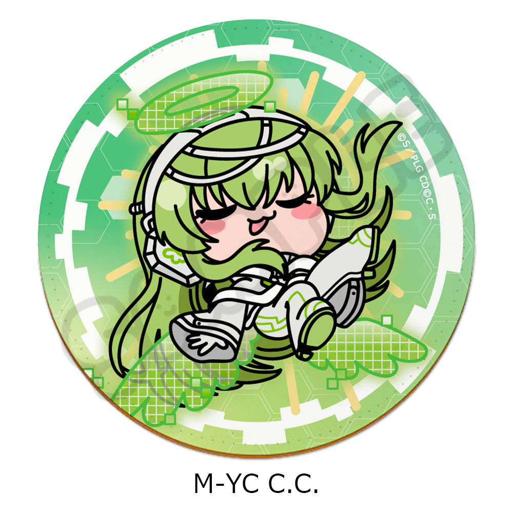 C.C. シーツー コースター コードギアス まねきねこコラボ　激レア C.C. シーツー コースター コードギアス まねきねこコラボ 激