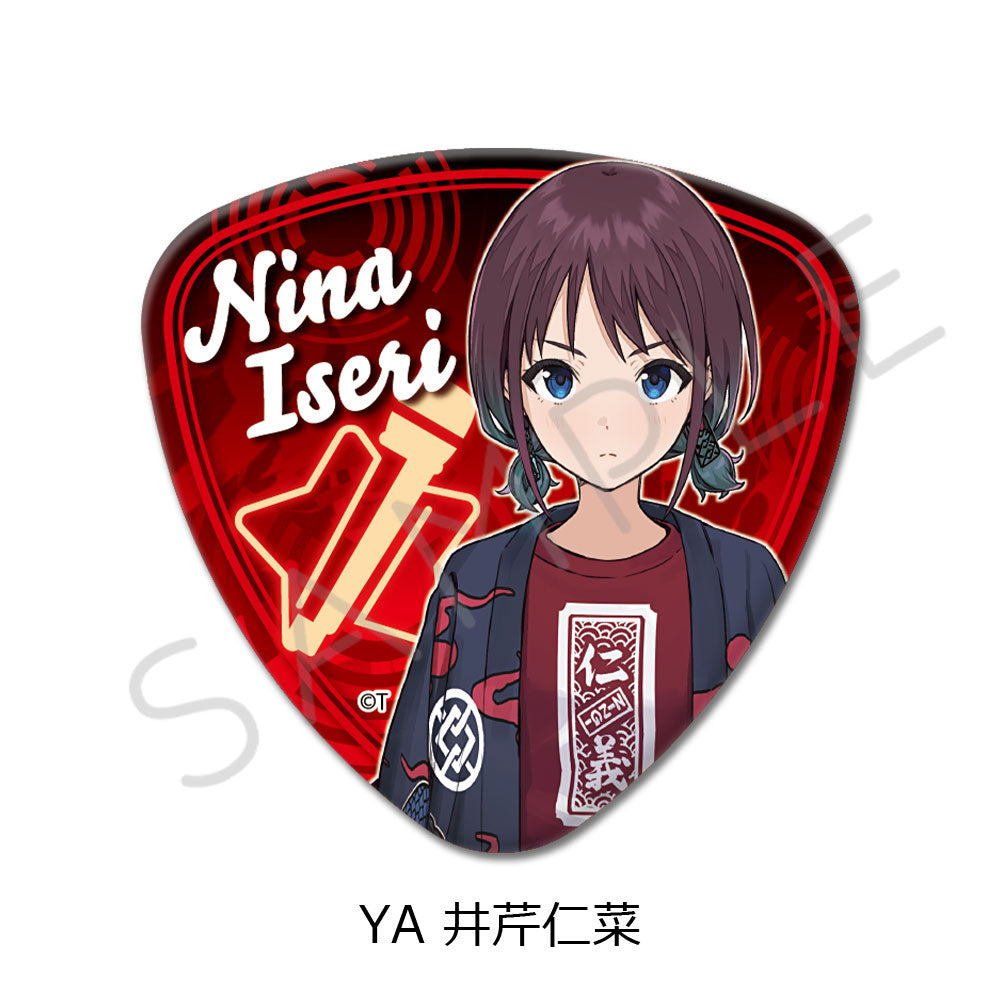 井芹仁菜　缶バッジ　3個 ガールズバンドクライ』第3弾 ピック型缶バッジ YA 井芹仁菜