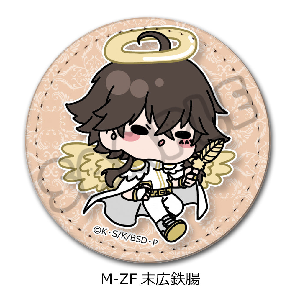 『文豪ストレイドッグス』第6弾 レザーバッジ(丸形) Mocho-ZF 末広鉄腸