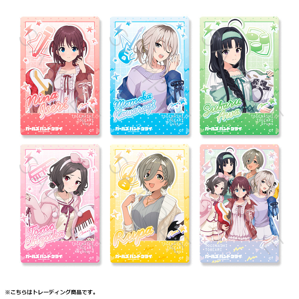 『ガールズバンドクライ』第4弾 クリアカード【BOX】