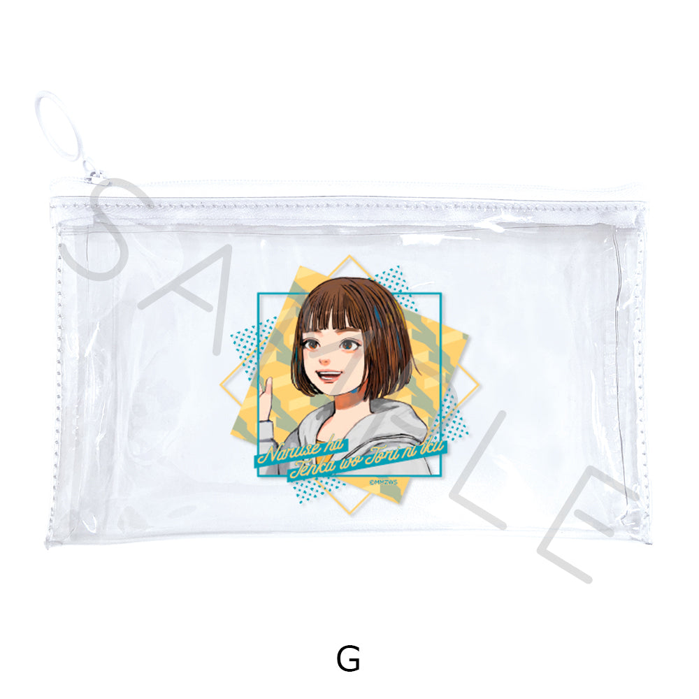 『成瀬は天下を取りにいく』フラットクリアポーチ G