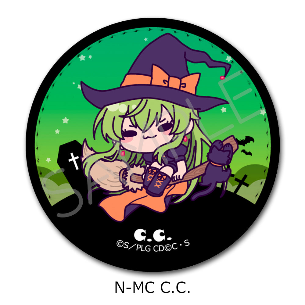 『コードギアス 反逆のルルーシュ』第4弾 レザーバッジ(丸形) N-MC C.C.