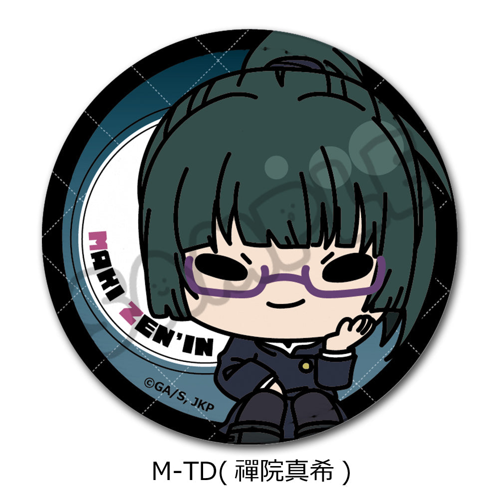 『呪術廻戦 2期』第6弾 レザーバッジ(丸形) M-TD 禪院真希