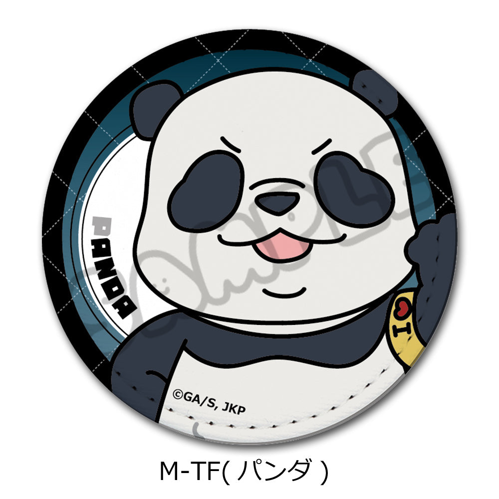 『呪術廻戦 2期』第6弾 レザーバッジ(丸形) M-TF パンダ